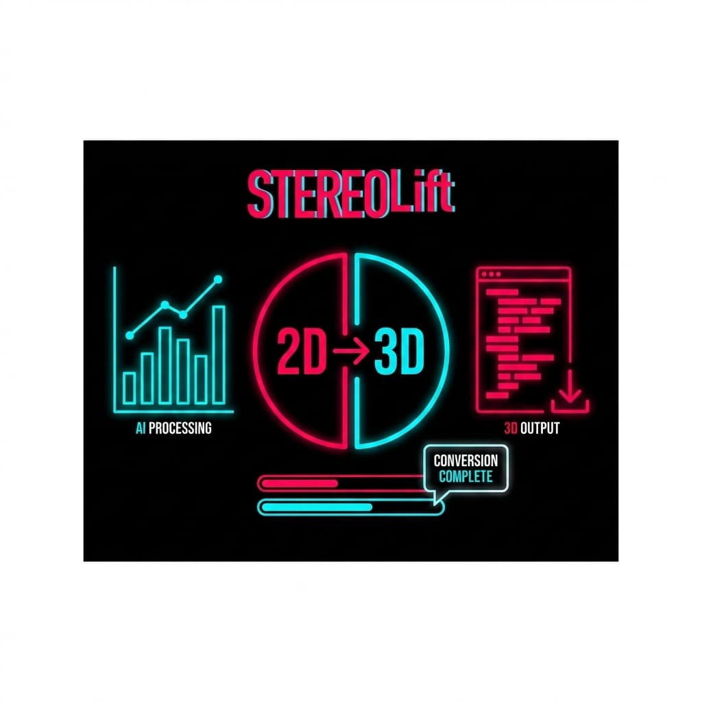 StereoLift 2D to 3D video conversion